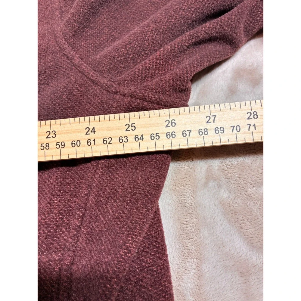 Carhartt Dalton Half Zip Fleece Pullover Mens 2XL Dark Red Gorpcore Utility